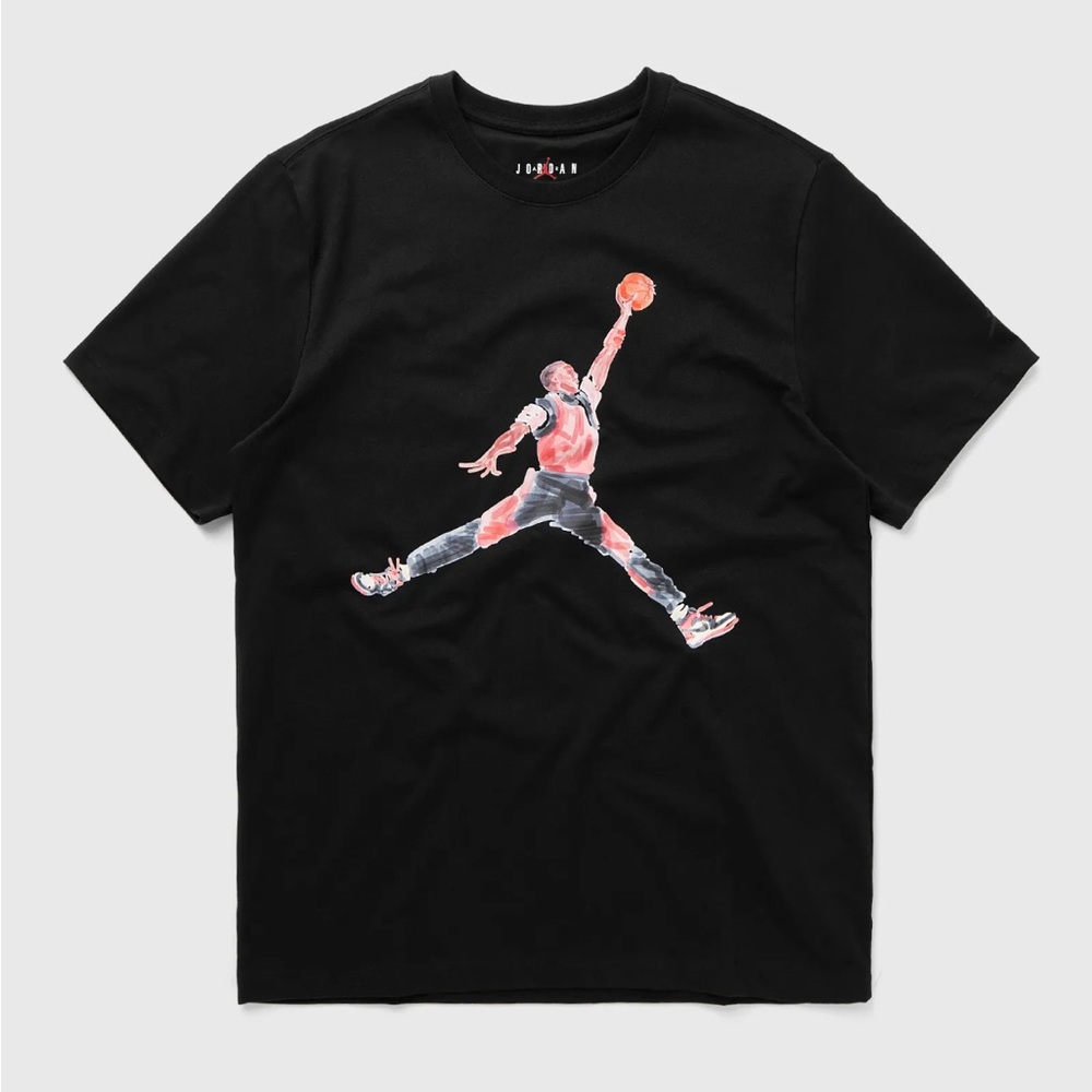 Jordan Watercolor Jumpman Graphic T-Shirt